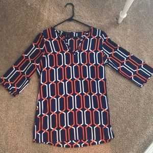 Patterned Blouse